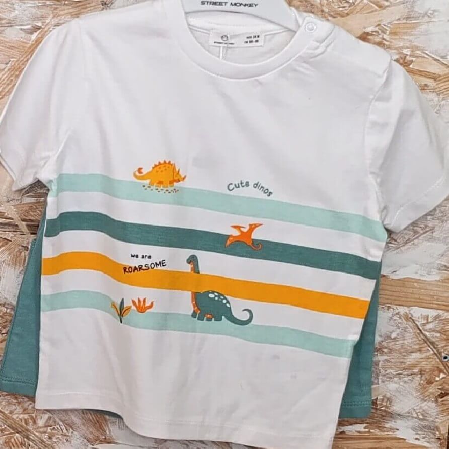 conjunto dinosaurio 24 meses